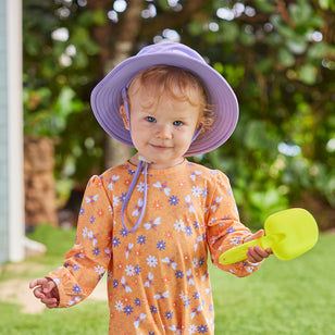 Zando Beach Baby Sun Hat UPF 50+ Sun Protection Wide Brim Summer Baby Boy Bucket Hats Cute Toddler Sun Hats for Boy White Fish M, Infant Unisex, Size