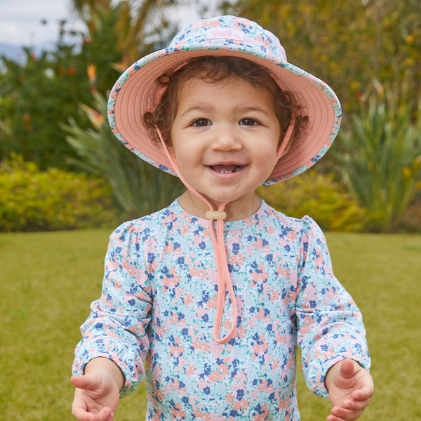 Girls sun store swim hat