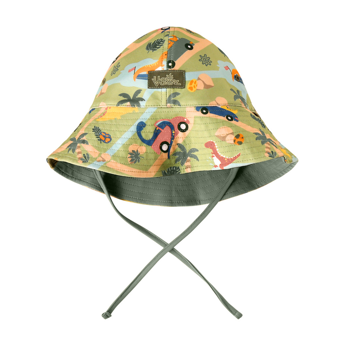 UV Skinz Reversible Sun Hat Dinoville