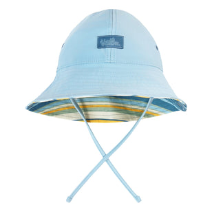 Baby boys reversible sun hat|pinecrest-stripe