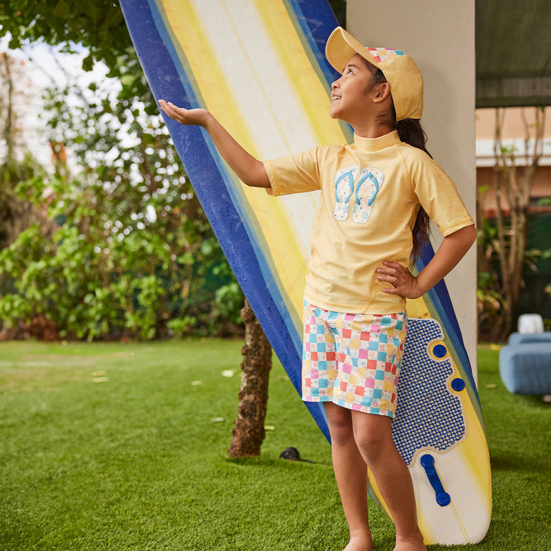 Good Waves Only - Board Shorts for Girls 6-16