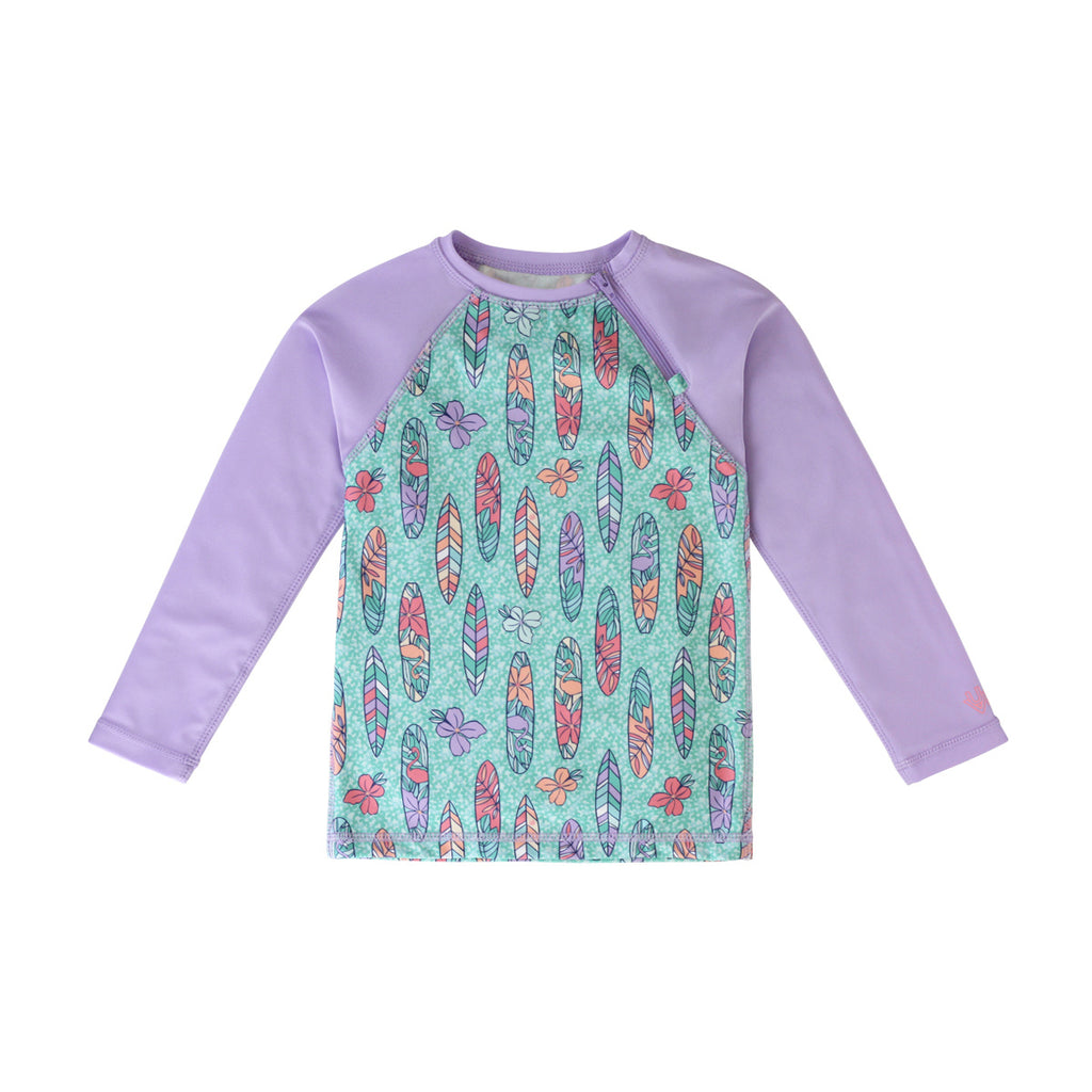 Girl's Long Sleeve Swim Shirt | Certified UPF 50+ – UV Skinz®