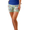 women's swim shorts in sage liana luck|sage-liana-luck