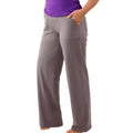 womens walking capris in iron|iron