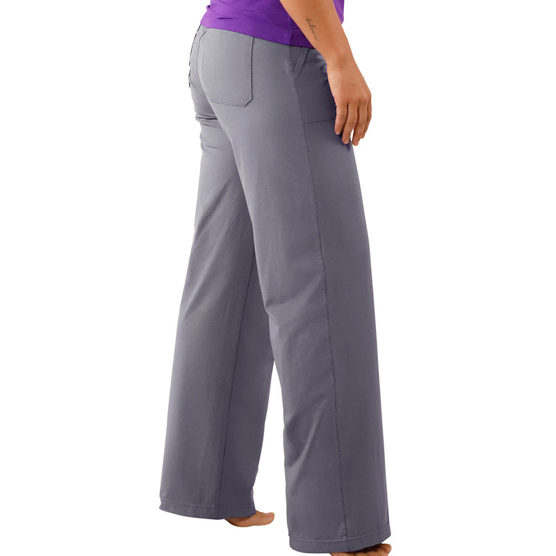 womens walking capris in iron|iron