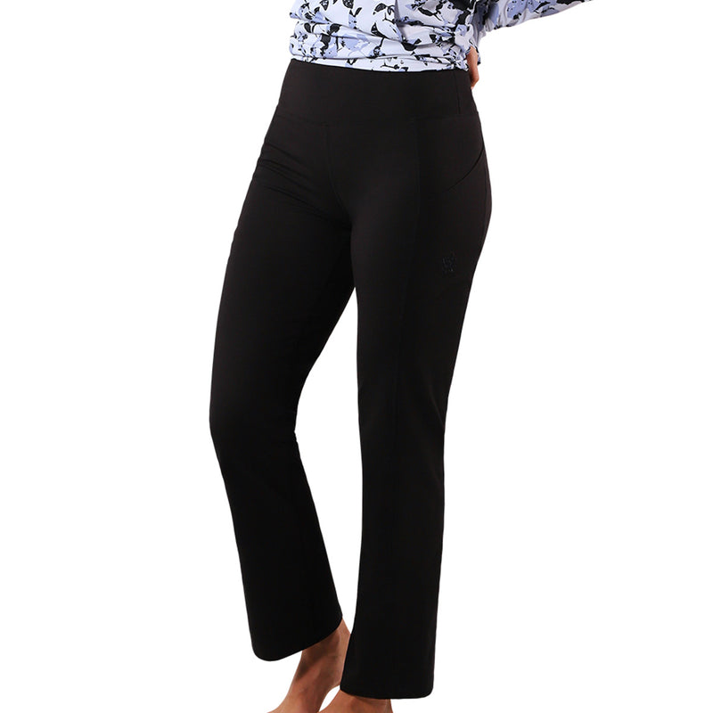 everyday flared leggings for women|black