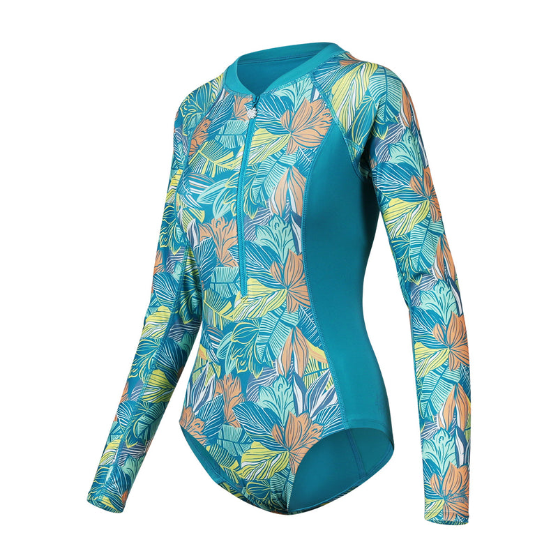 Onesie - Long Sleeve UPF 50 One-Piece Swimsuit for Women