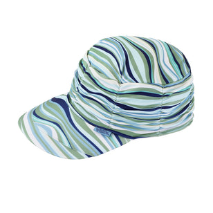 women's swim cap in serene waves|serene-waves