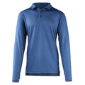 mens long sleeve performance polo shirt in blue links|blue-links