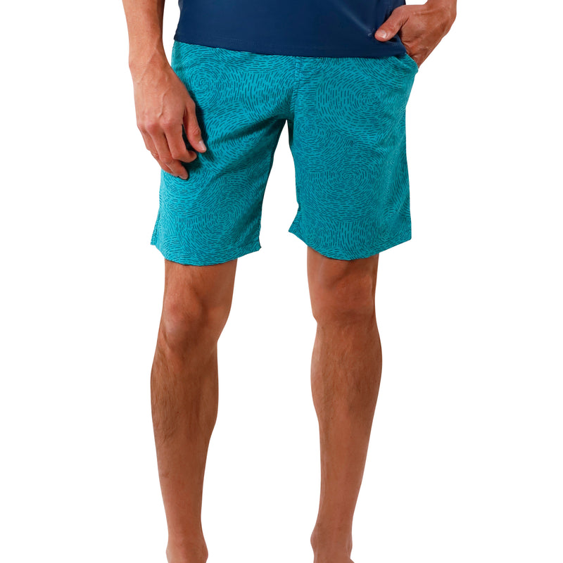 men's classic trunks in caribbean swirls|caribbean-swirls