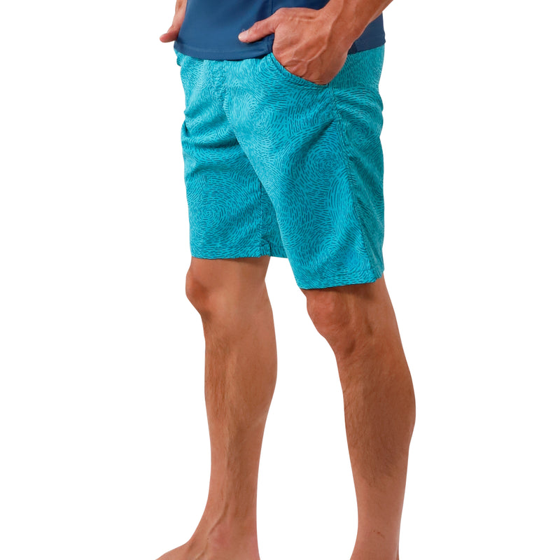 men's classic trunks in caribbean swirls|caribbean-swirls