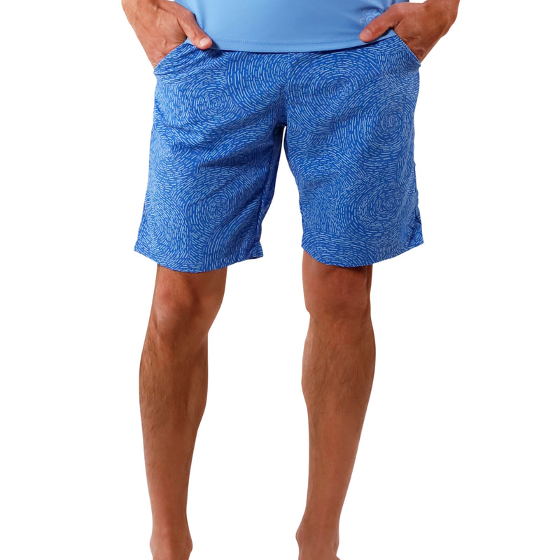 men's classic trunks in deep sea swirls|deep-sea-swirls