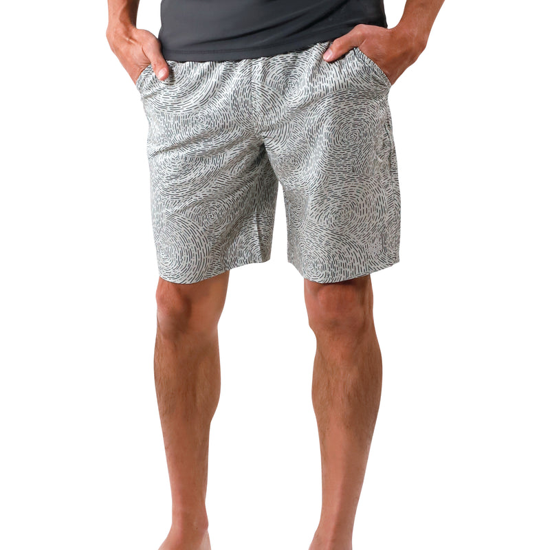 men's classic trunks in grey swirls|grey-swirls