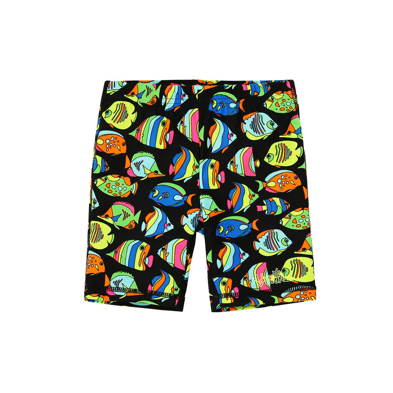 kids neon upf swim play jammerz|neon-fish