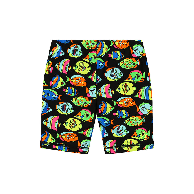 kids neon upf swim play jammerz|neon-fish