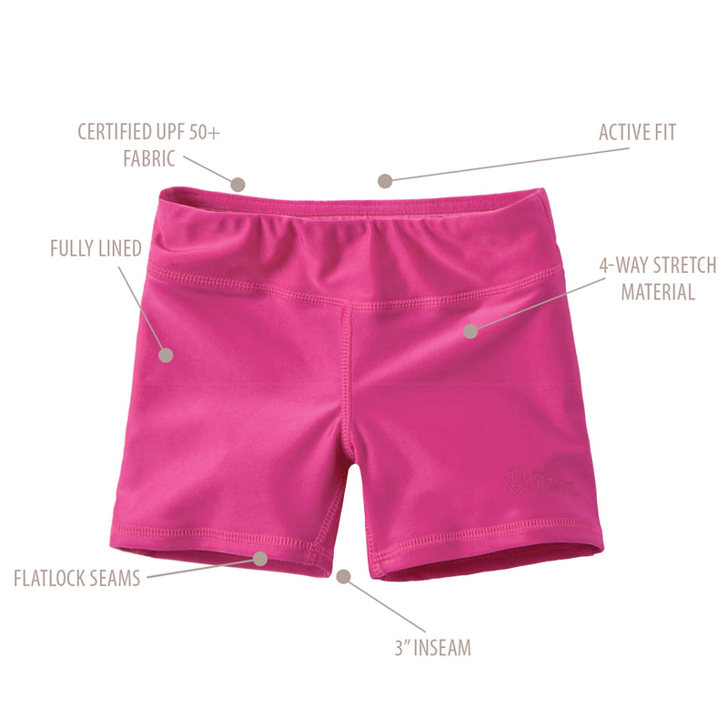 Girl's Active Swim Shorts