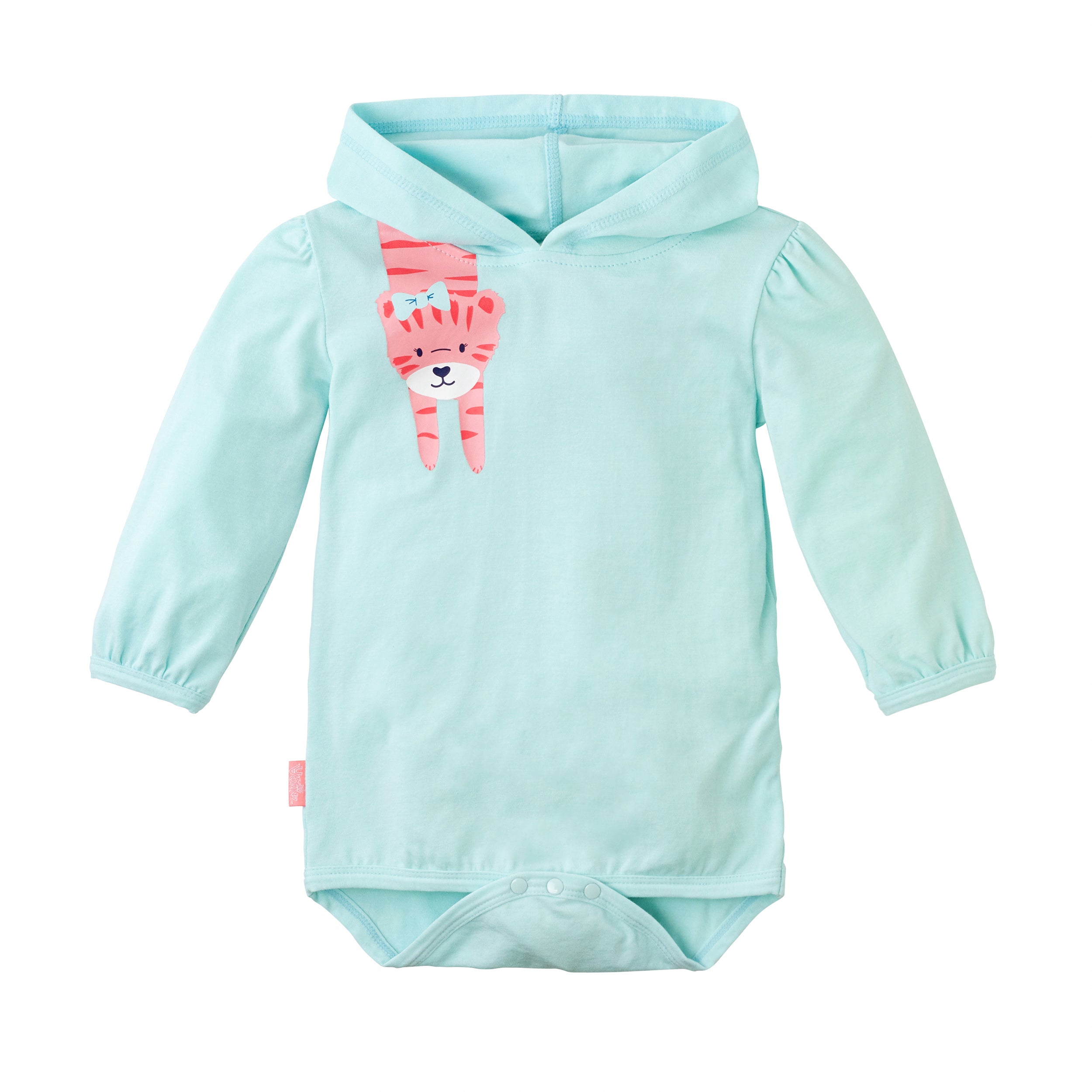 Baby Girl's Hooded Onesie 