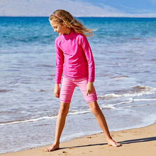 Play* UV Skinz, Purple Hearts Swim Shirt - Size 6 – Linen for Littles