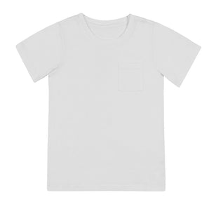 Boy's Everyday UPF Tee in White|white