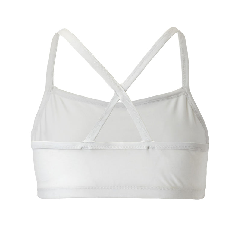 UPF 50 Nautical Navy and White Stripe Sports Bra, A-C Cup
