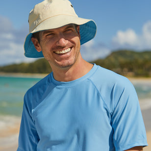 Mens Hat Adult Male Coneflower 54 Men Sun Hat Wide Brim Beach Hat