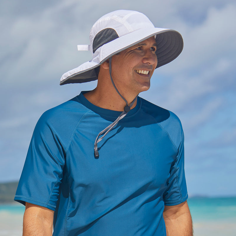 Breathable Wide Brim Baseball Cap Sunshade Sun Hat Shade Hat Beach Cap