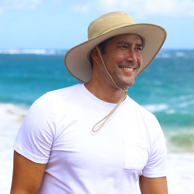 Men's Outdoor UPF Sun Protection Hats  Beach Hats for Men – Tagged  Material Cotton